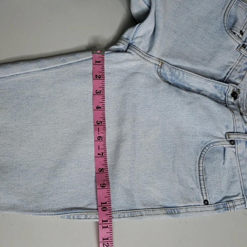 Impacto 100% Cotton Boot Cut Floral Embroidered Jeans Size 42 Hippie Y2K Frayed